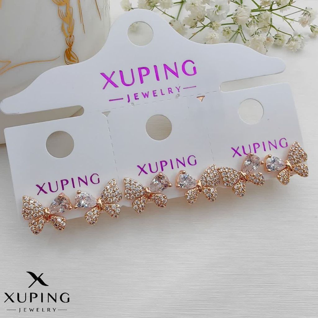 گوشواره پروانه ای ژوپینگ کد 1993 - خرید آنلاین از گالری آداس